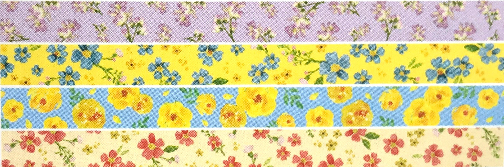 Flower Pattern Washi Tape
