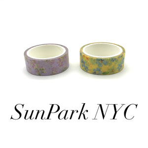 Flower Pattern Washi Tape