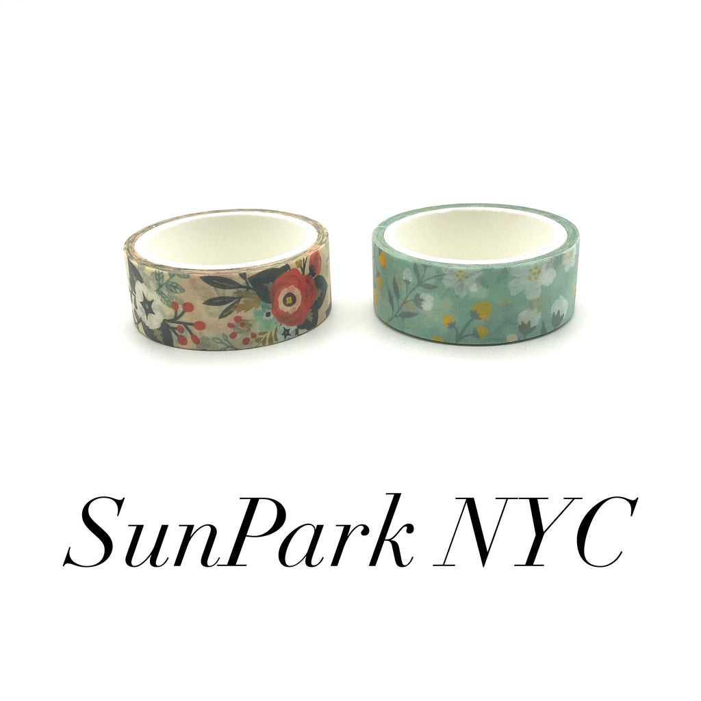 Flower Pattern Washi Tape