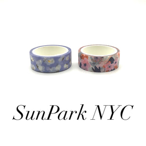 Flower Pattern Washi Tape
