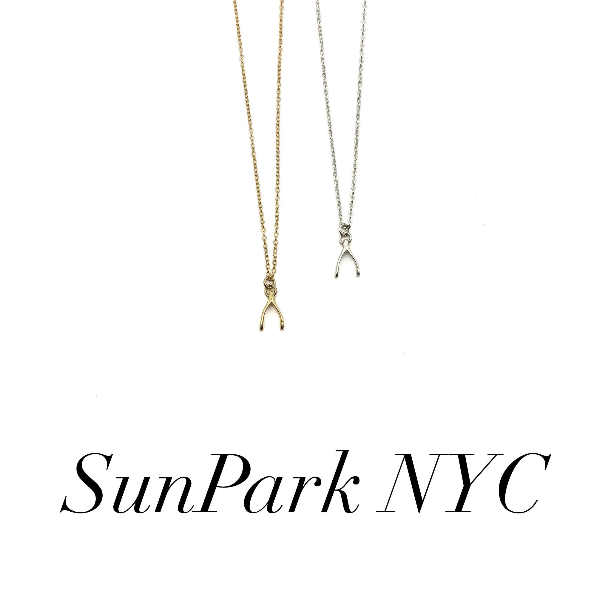 Wishbone Charm Necklace