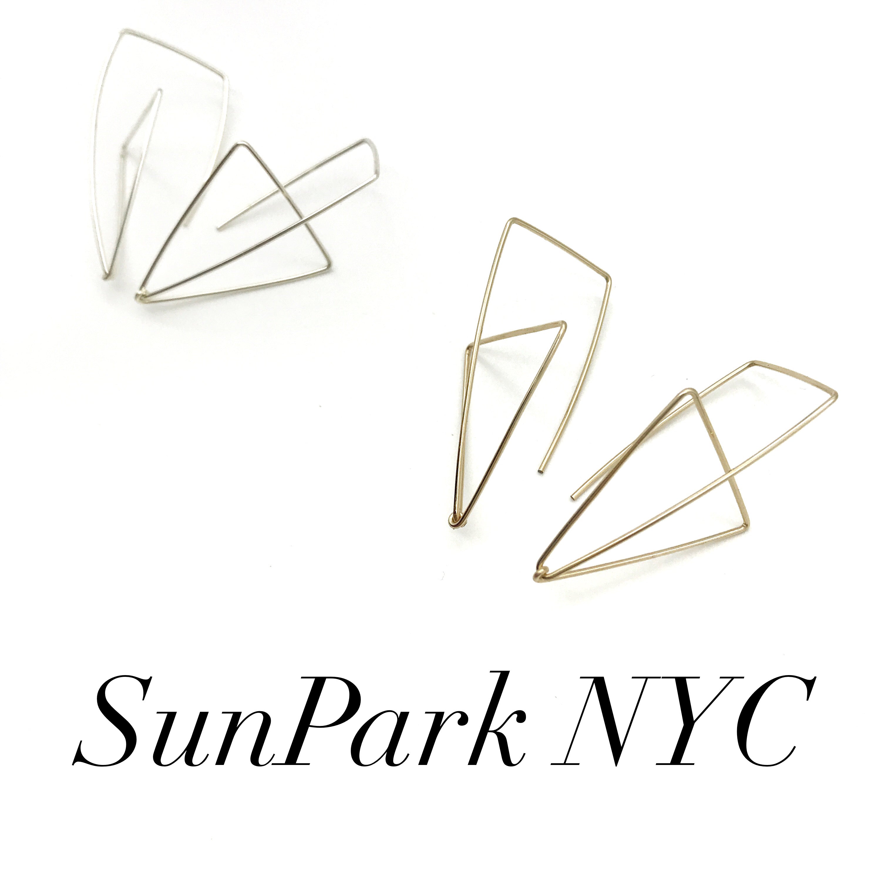 SunPark NYC Signature 3D Earrings