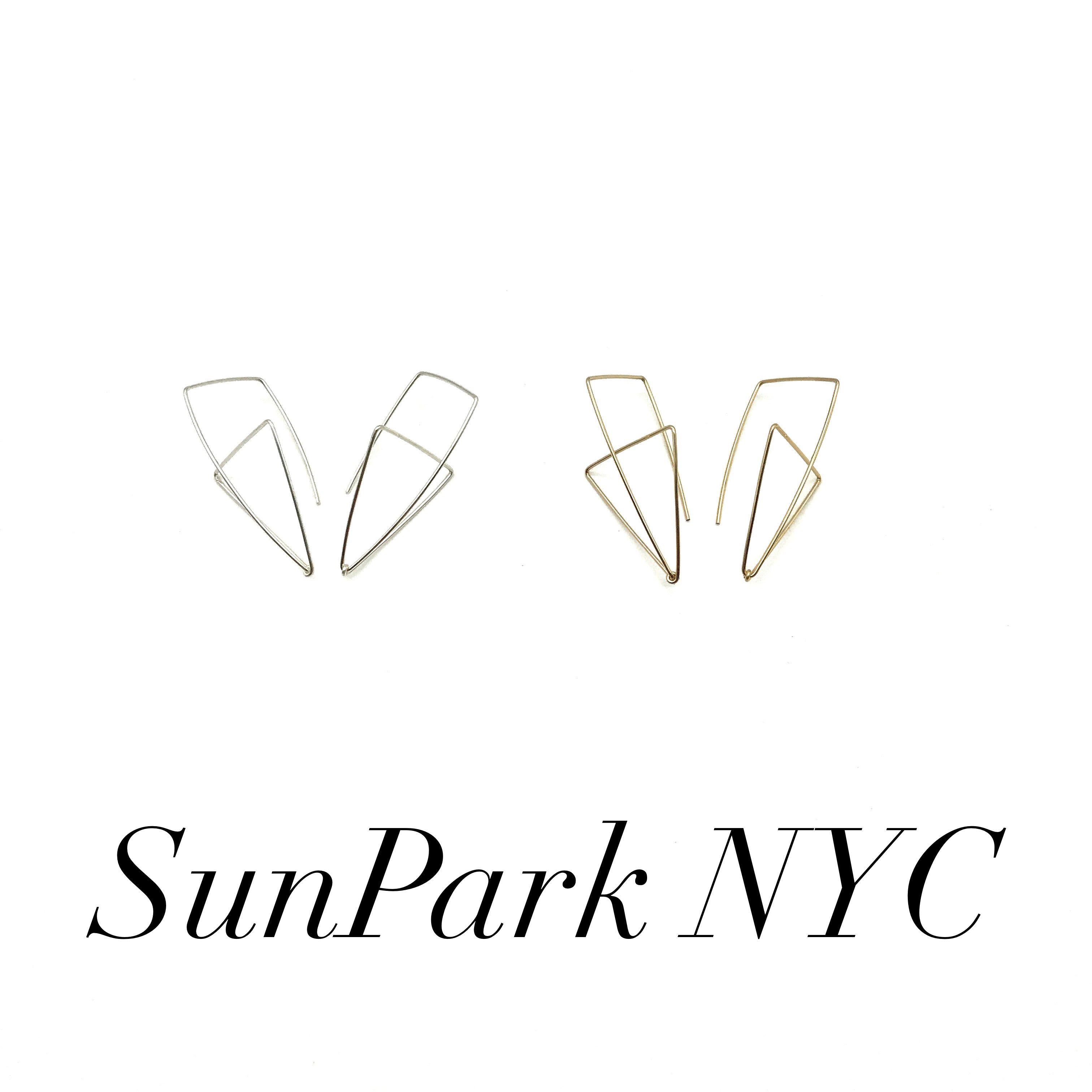 SunPark NYC Signature 3D Earrings