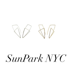 SunPark NYC Signature 3D Earrings